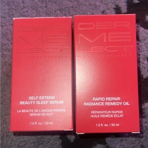Dermelect Beauty Sleep Serum and Remedy Oil Set